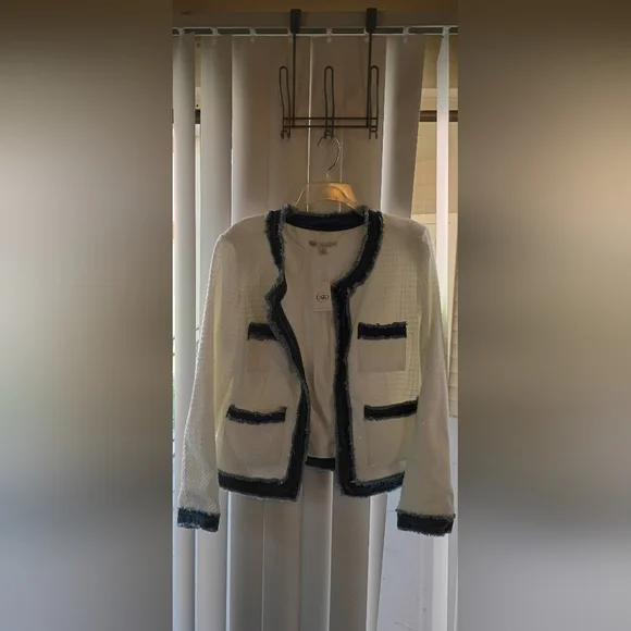 New W Tags CATO open Front Gorgeous blazer Jacket - Picture 12 of 13